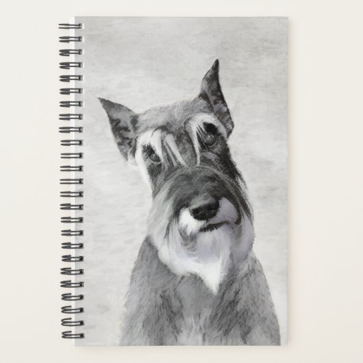 Schnauzer (reuzenschilderkunst) planner (Voorkant)