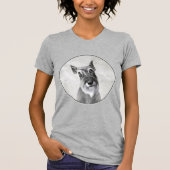 Schnauzer (reuzenschilderkunst) t-shirt (Voorkant)