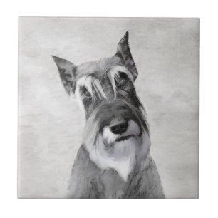 Schnauzer (reuzenschilderkunst) tegeltje
