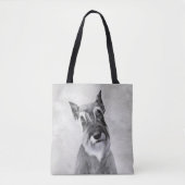 Schnauzer (reuzenschilderkunst) tote bag (Voorkant)