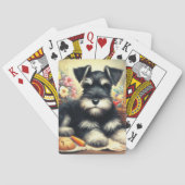  Schnauzer Schilderen Pokerkaarten (Achterkant)