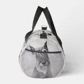 Schnauzer Schilderij Giant bijgesneden originele h Plunjezak (Rechts)