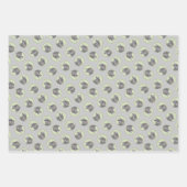 Schnauzer Schilderij Giant Standard Cropped Dog Ar Inpakpapier Vel (Voorkant 3)