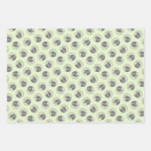 Schnauzer Schilderij Giant Standard Cropped Dog Ar Inpakpapier Vel (Voorkant)