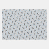 Schnauzer Schilderij Giant Standard Cropped Dog Ar Inpakpapier Vel (Voorkant 3)