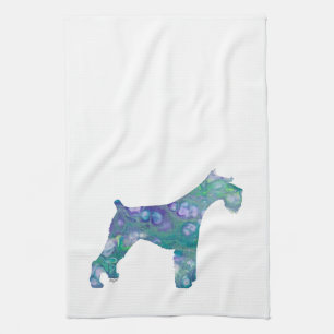 Schnauzer, Schnauzer Gifts, Schnauzer Theedoek