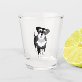 Schnauzer Shot Glas