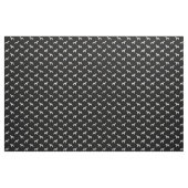 Schnauzer Silhouettes Grey and Black Patterned Stof (Yard (91,4 cm))