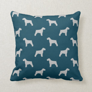 Schnauzer Silhouettes Pattern Kussen