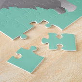 Schnauzer-Sjablonen klaar om aan te passen Legpuzzel (Zijkant)