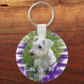 Schnauzer Sleutelhanger (Voorkant)