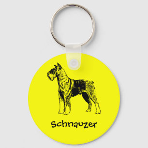 Schnauzer Sleutelhanger