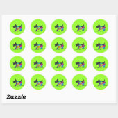 Schnauzer Stickers (Vel)