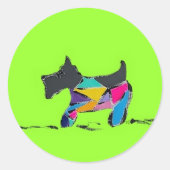 Schnauzer Stickers (Voorkant)