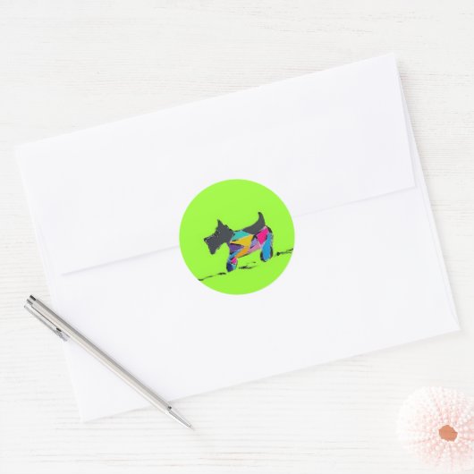 Schnauzer Stickers (Envelop)