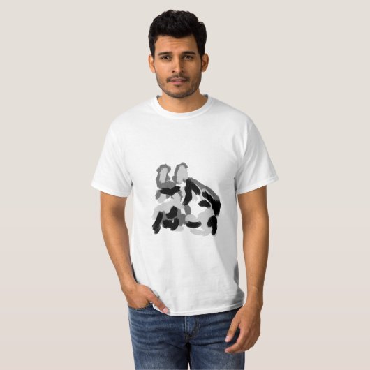 Schnauzer T-shirt (Voorkant volledig)