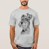 Schnauzer T-shirt (Voorkant)