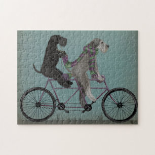 Schnauzer Tandem Legpuzzel