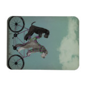 Schnauzer Tandem Magneet (Horizontaal)