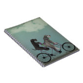 Schnauzer Tandem Notitieboek (Rechterzijde)