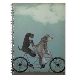 Schnauzer Tandem Notitieboek