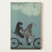 Schnauzer Tandem Planner (Achterkant)