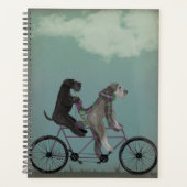 Schnauzer Tandem Planner (Voorkant)
