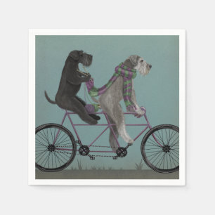 Schnauzer Tandem Servet