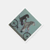 Schnauzer Tandem Servet (Hoek)