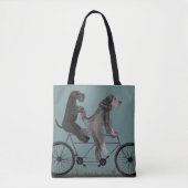 Schnauzer Tandem Tote Bag (Voorkant)