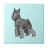 Schnauzer Tegeltje (Voorkant)