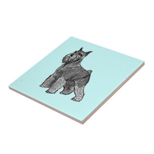 Schnauzer Tegeltje