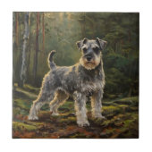 Schnauzer  tegeltje (Voorkant)