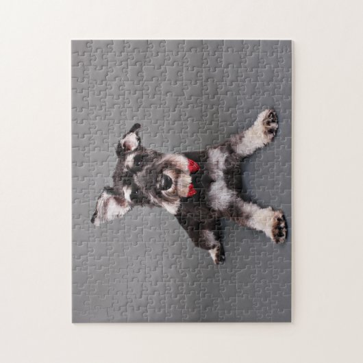 Schnauzer - Tom Dooley Legpuzzel (Verticaal)