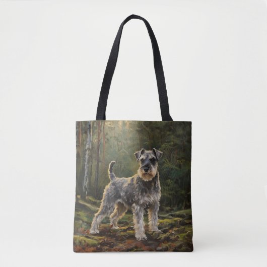Schnauzer  tote bag (Voorkant)
