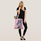 Schnauzer Tote Bag (Op model)