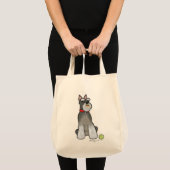 SCHNAUZER TOTE BAG (Voorkant (product))