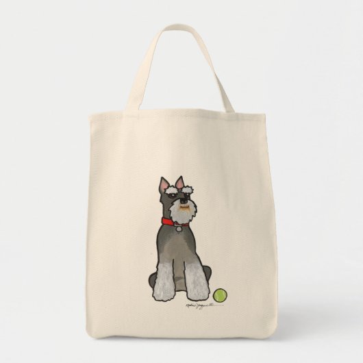 SCHNAUZER TOTE BAG (Voorkant)