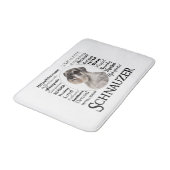 Schnauzer Traits Wiskunde Mat (Gekanteld)