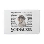 Schnauzer Traits Wiskunde Mat (Voorkant)