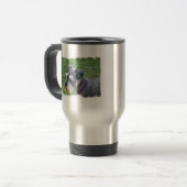Schnauzer Travel Mug Reisbeker (Voorkant links)