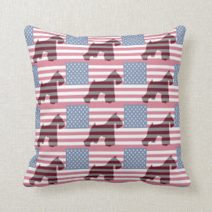 Schnauzer USA Pillow Kussen