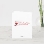 Schnauzer Valentijnsdag Kaart (Achterkant)