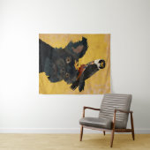 SCHNAUZER & VALK WANDKLEED (In Situ (horizontaal))