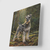 Schnauzer  vierkante klok (Hoek)