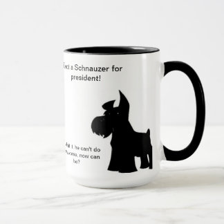 Schnauzer voor President Mok