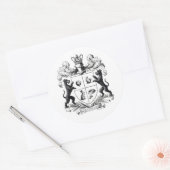 Schnauzer Wapenschild Sticker (Envelop)