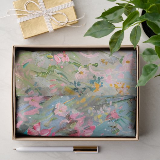 Schnauzer Wildflower Decoupage Tissuepapier (Geschenk)