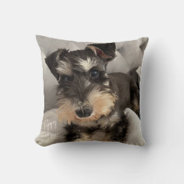 Schnauzer Worpkussen Kussen