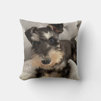Schnauzer Worpkussen Kussen